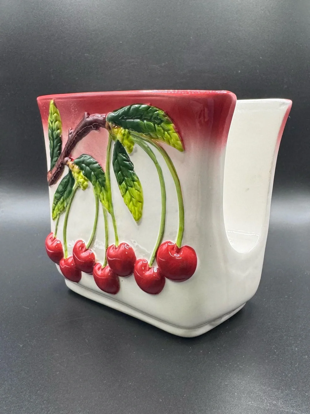 Vintage KMC Cherry Napkin Holder